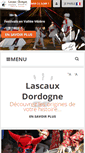 Mobile Screenshot of lascaux-dordogne.com